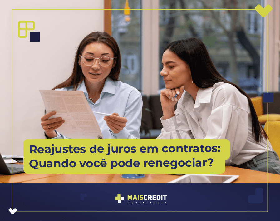 Reajuste de juros em contratos