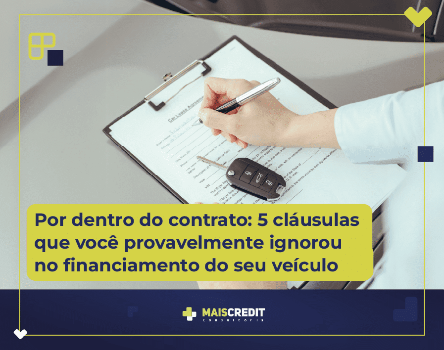 Financiamento de veículo Cláusulas contratuais