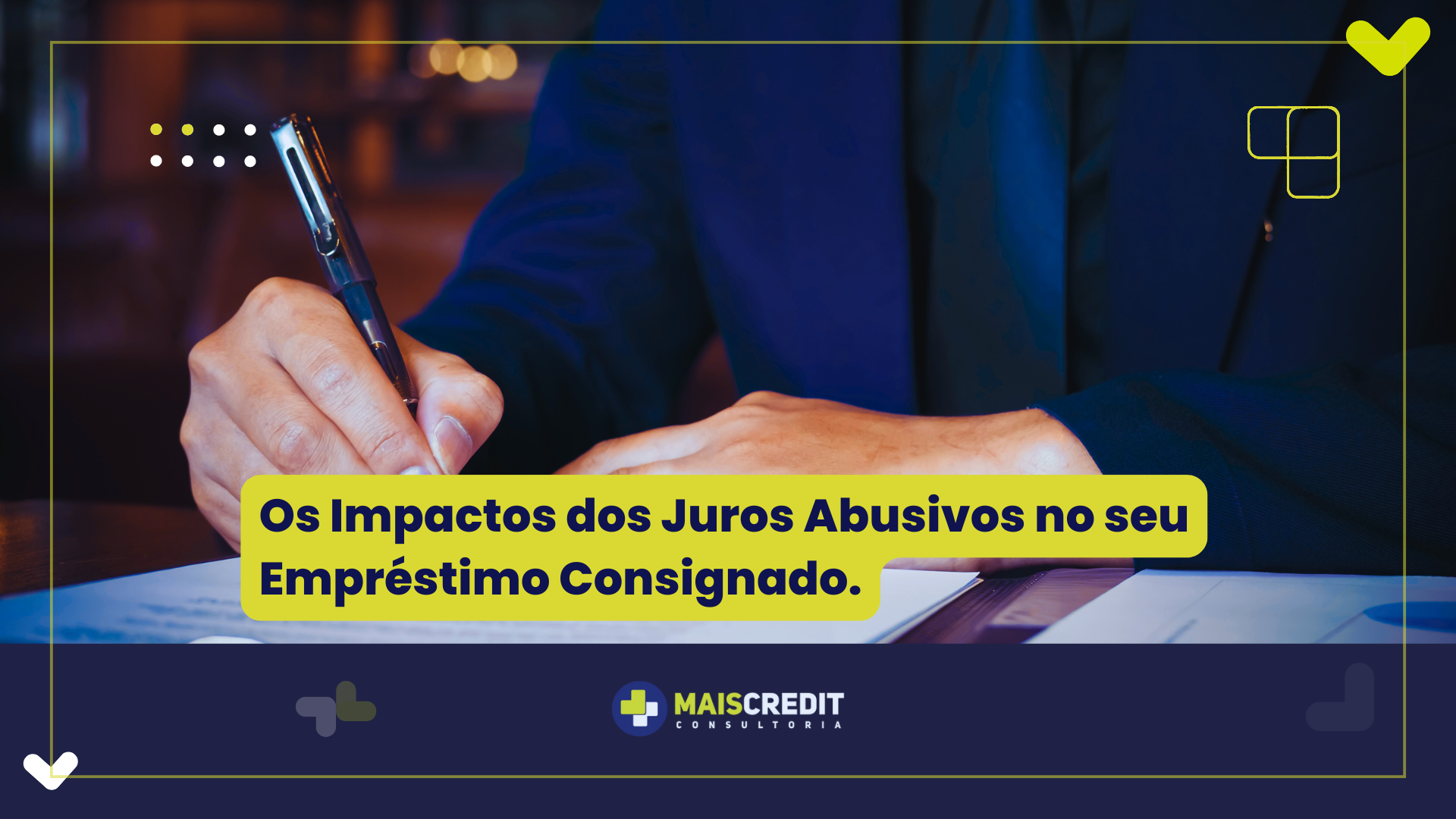 Os Impactos dos Juros Abusivos no seu Empréstimo Consignado.